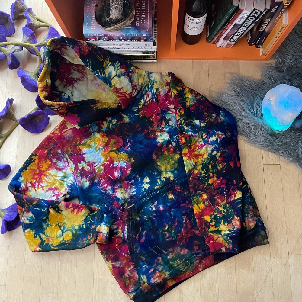premiere apparel | tie-dye hoodie